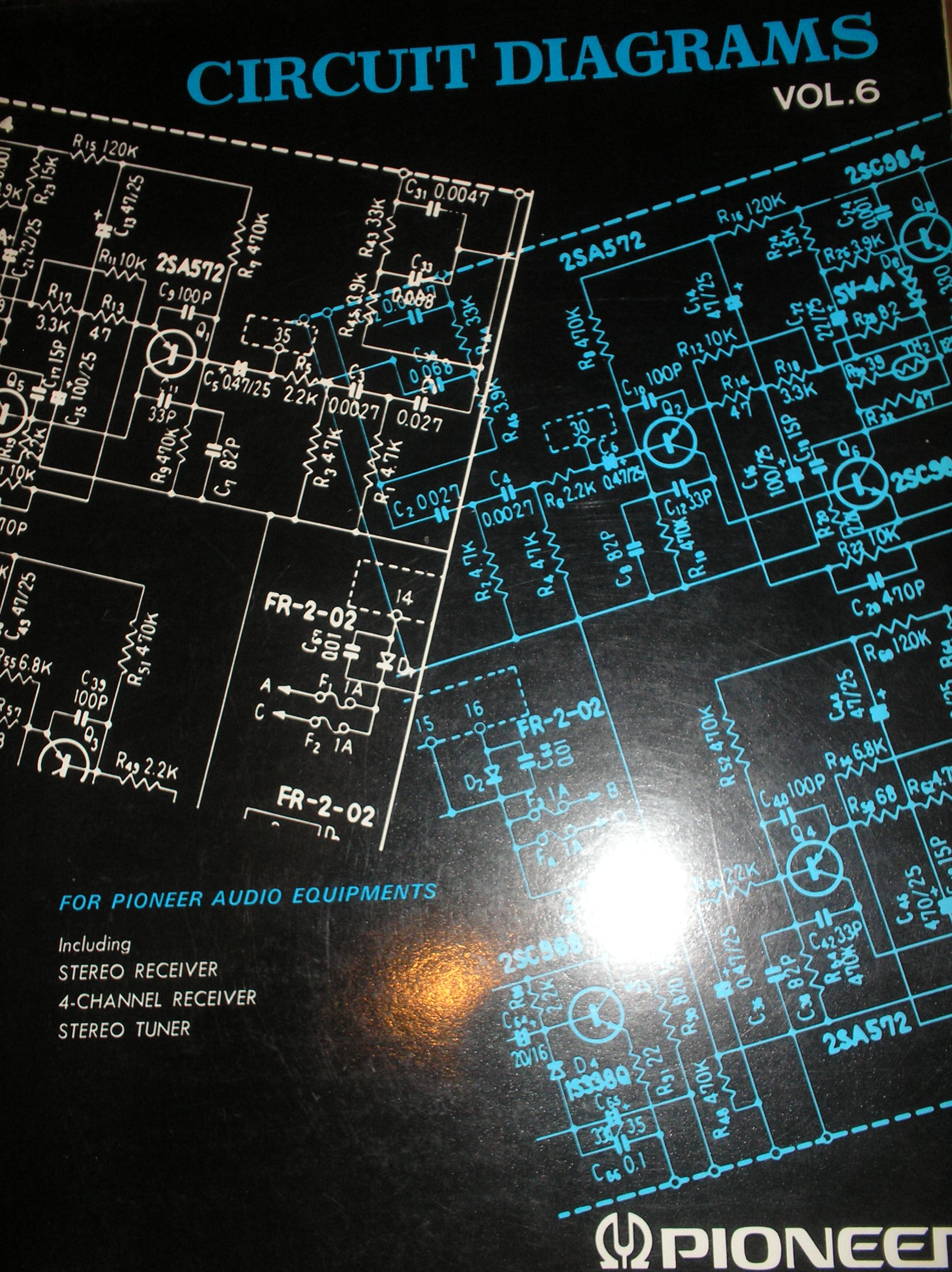 SX-535 Stereo Receiver fold out schematics.   Book 6